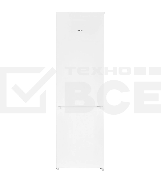 Холодильник Centek CT-1714-260DF белый двухкамерный 197/65л морозилка снизу