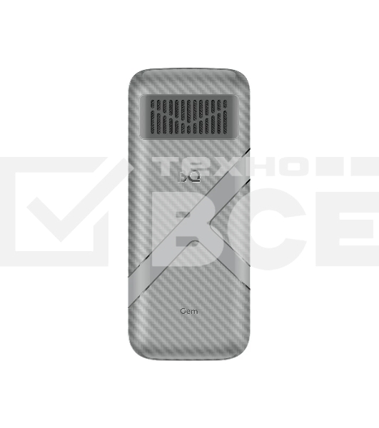 Мобильный телефон BQ 1860 Gem серый (без СЗУ в комплекте)