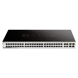 Коммутатор D-Link DGS-1052/A3A, 48×1 Гбит/с + 4×1 Гбит/с Combo, неуправляемый