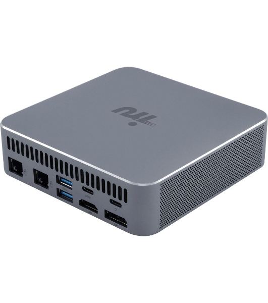 Неттоп IRU Tactio 515 i5 12450H (2) 16Gb SSD512Gb Iris Xe Windows 11 Pro 64 2xGbitEth WiFi BT 100W серый (RUS) (2195518)