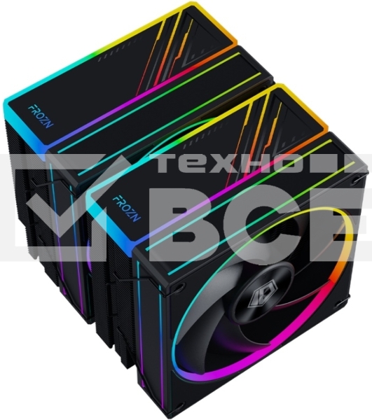 Устройство охлаждения(кулер) ID-Cooling Frozn A620 ARGB черный 120мм алюминий+медь 2000rpm 30db 4-pin 270W 154мм