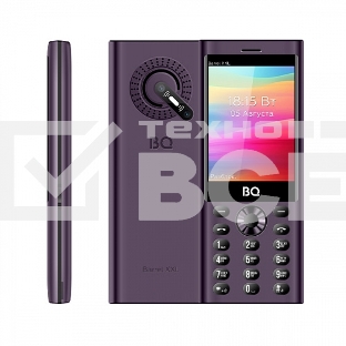 Мобильный телефон BQ 3598 Barrel XXL Purple/черный SC6531E