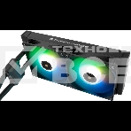 Водяное охлаждение для процессора Thermalright Frozen Notte 240 черный ARGB V2 (240mm, Black, ARGB/ Fans: 2x120mm, 72.37CFM, 27.7dBA, 2000RPM/ Pump height 54mm, 28dBA, 5300RPM, Rad thickness 27mm/ S: 1200, 1700, 1851, 2011, 2066, 115X, AM2, AM2+, AM3, AM3, фото12