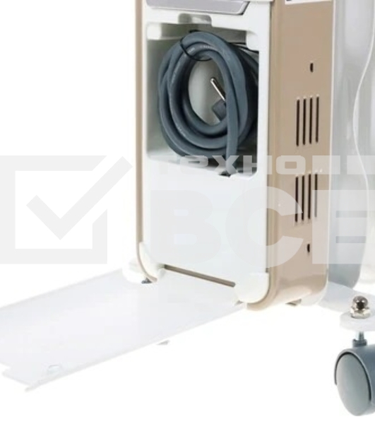 Масляный обогреватель Electrolux EOH/M-9157, белый, 1500 Вт, 20 м2, термостат