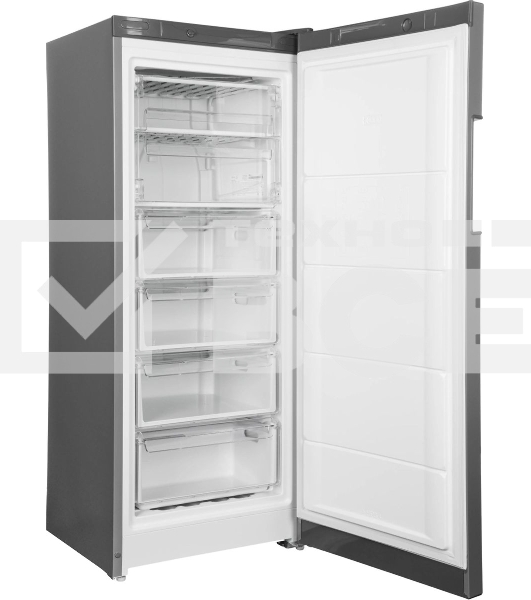 Морозильная камера Indesit DSZ 4150 G, серебристый, 214 л, 6 ящиков