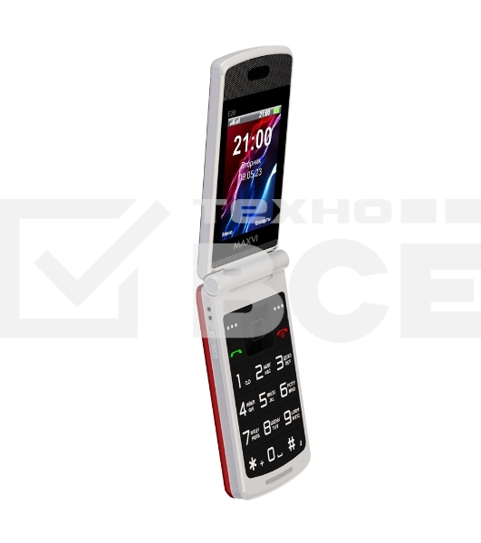 Мобильный телефон Maxvi E28 красный