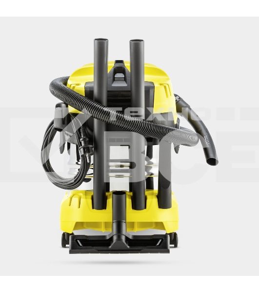 Строительный пылесос Karcher WD 4 S V-20/5/22 (1.628-260.0) желтый, 240/1000 Вт, уборка сухая/сбор воды, пылесборник мешок/контейнер, 20 л