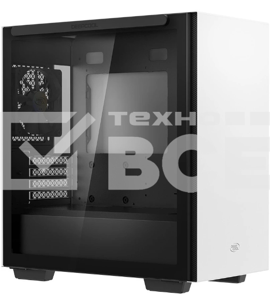 Компьютерный корпус Deepcool MACUBE 110 WH белый без БП ATX 1x120мм 2xUSB3.0 audio bott PSU