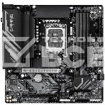 Материнская плата Gigabyte B760M GAMING X WIFI6E GEN5, LGA1700, Intel B760, 4xDDR5, 4xSATA, 2xM.2, 1xPCIe 5.0 x16, 1xPCIe 3.0 x4, 1xHDMI, 1xDP, 1x2.5Gb LAN, Wi-Fi 6E, Bluetooth 5.3, 3xUSB-A 5Gbps, 5xUSB-A 2.0, 3x3.5 мм, 7.1, mATX, фото 1