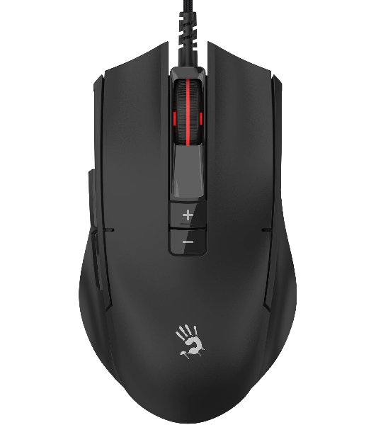 Мышь проводная A4Tech Bloody ES8 черный, 6000 dpi, USB, кнопки - 7