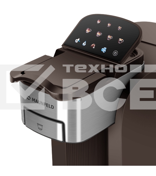 Кофеварка капсульного типа 2в1 Maunfeld MCCM-CM827BR