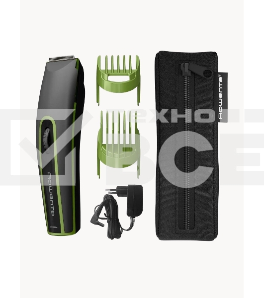 Машинка для стрижки Rowenta TN1409F0 черный/зеленый