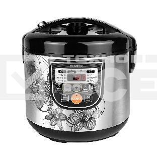 Мультиварка Centek CT-1498 Ceramic черный, сталь 700 Вт, 5.0л, КЕРАМИЧЕСКОЕ ПОКРЫТИЕ ЧАШИ, 10 пр-м.
