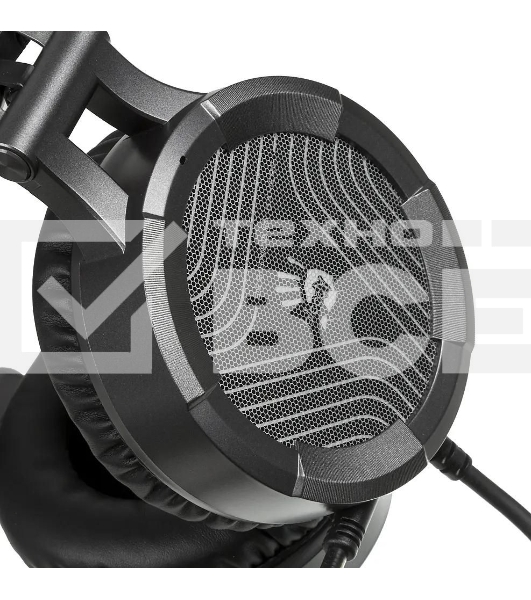 Гарнитура проводная с микрофоном A4Tech G530 черный/серый 1.8м мониторы оголовье