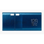 Флешка USB Samsung MUF dark blue (MUF-128DA/AM), 128Gb, USB 3.2 Gen 1 Type C, R/W 400/100, темно-синий, фото3