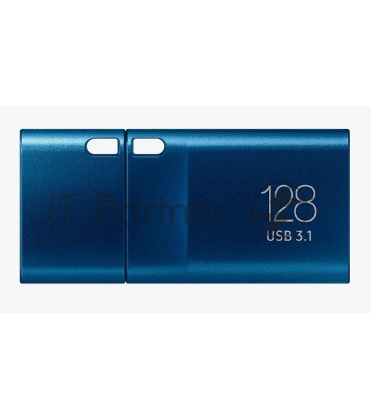 Флешка USB Samsung MUF dark blue (MUF-128DA/AM), 128Gb, USB 3.2 Gen 1 Type C, R/W 400/100, темно-синий