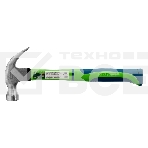 Молоток-гвоздодер Сибртех 450 г, фибергласовая обрезиненная рукоятка, фото3