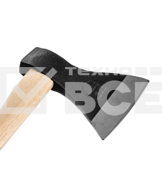 Топор Сибртех ТП11-08, 800 г, в сборе, кованый, деревянное топорище