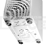 Компьютерный корпус Ginzzu GL 185 белый боковая дверца закаленное стекло на петлях на магнитах, фото3