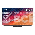 Телевизор Haier 77' DC0017M00RU S9 Pro черный OLED UHD 4K 120Hz Smart TV, фото 1