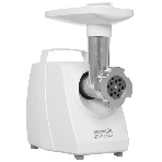 Мясорубка электрическая Аксион М33.02 белый, 1500 Вт, 1.7 кг/мин, реверс, защита от перегрузки, насадки - 5, фото 1
