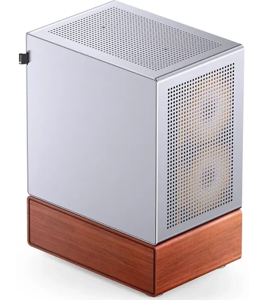 Корпус Jonsbo T7 Silver, Mini-Tower, серебристый