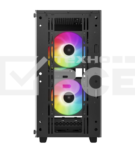 Компьютерный корпус DeepCool CC360 ARGB (R-CC360-BKAPM3-G-1) (mATX, без БП, 2xUSB, с окном)