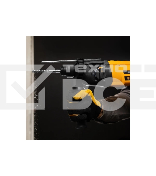 Перфоратор электрический RHH-600-22, SDS-plus, 600 Вт, 2,5 Дж, 2 реж. Denzel
