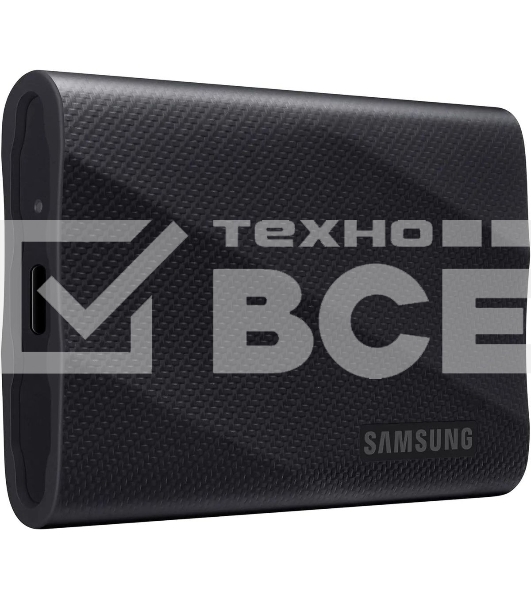 Накопитель SSD 2TB Samsung T9 MU-PG2T0B/WW, V-NAND, USB 3.2 Gen 2 Type-C  [R/W - 2000/2000 MB/s] Black