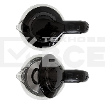 Чайник электрический SUPRA KES-1811G 1.8л. 1850Вт черный (корпус: стекло), фото2