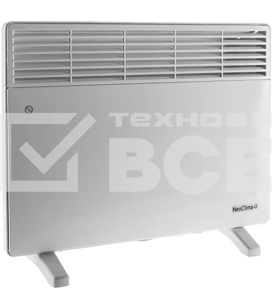 Конвектор Neoclima Comforte T1.5 белый, 1500 Вт, 20 м2, термостат