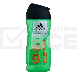 Гель для душа мужской Adidas Active Start 250мл