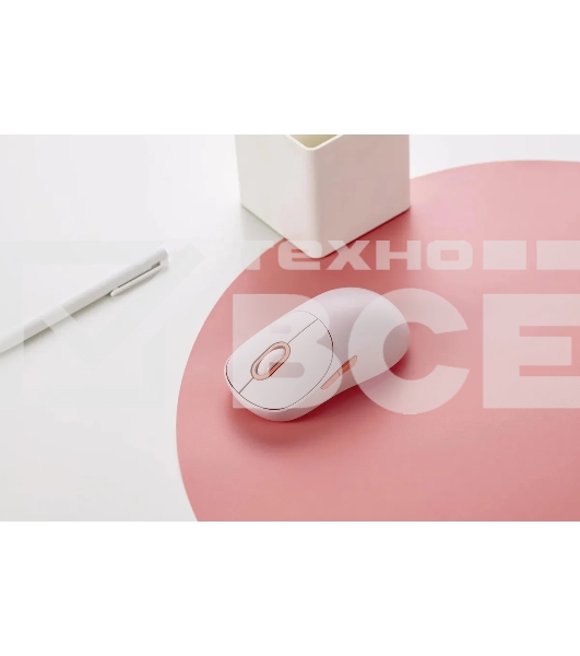 Мышь беспроводная Xiaomi BHR8911GL Wireless Mouse 3 розовый, 1200 dpi, USB/Bluetooth, кнопки - 4