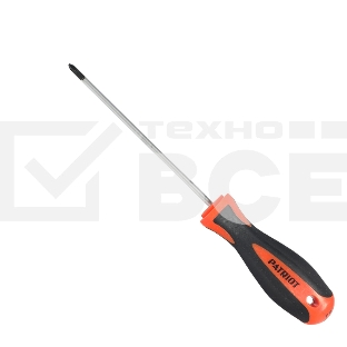 Отвертка Patriot PH0x100, CR-V,магнитная, 2-х компонентная рукоятка