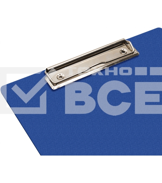 Папка-планшет Silwerhof Eco A4 пластик 1мм синий