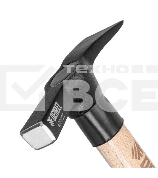 Молоток каменщика Denzel 400 г, буковая рукоятка, EFP