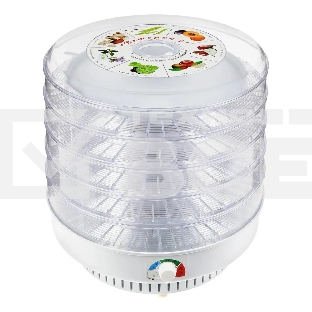 Сушилка для овощей и фруктов Ветерок-2 600 Вт, 5 поддонов, прозрачный, гофрокороб