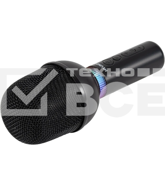 Микрофон беспроводной Hyundai H-MIC101 черный