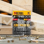 Набор бит Denzel PH1х50, сталь S2, круглый профиль, 10 шт., фото4