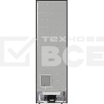 Холодильник Gorenje NRK6202EBXL4 черный матовый двухкамерный 235/96л морозилка снизу, No Frost, фото9