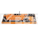 Клавиатура Rapoo ESK750-98 проводная, USB Type-A, серый/оранжевый, фото2