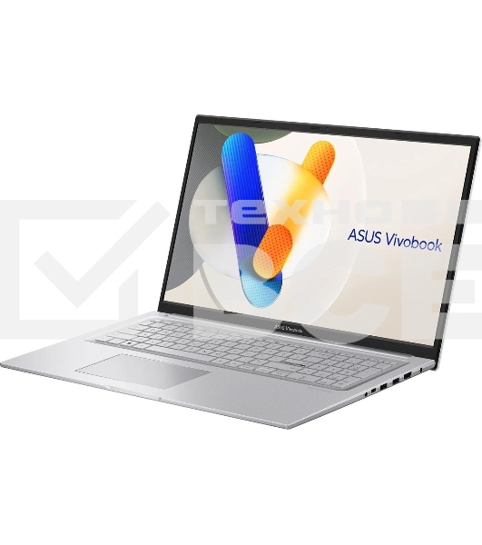 Ноутбук Asus VivoBook X1704VA-AU1105/17.3'/IPS/Intel Core 3 100U/16Gb/512Gb SSD/Intel Graphics/noOS/серебристый/2.1kg