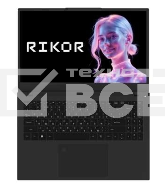 Ноутбук Rikor L5P/15'/IPS/Intel Core i5-1235U/16Gb/512Gb SSD/Intel Iris Xe Graphics/Win11pro/черный/1.85kg