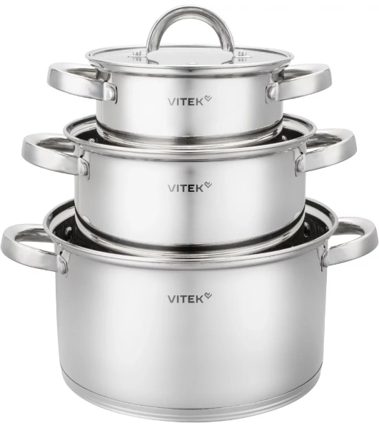 Набор кастрюль Vitek Вдохновение VT-SS1526 6 предметов