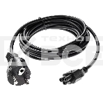 Кабель питания для ноутбуков 3m, 3-pin, с заземлением, 220V (Европейский стандарт) Telecom, фото3