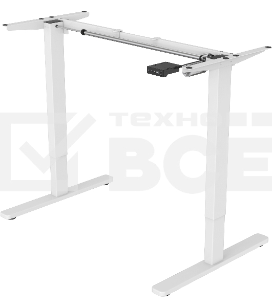Подстолье Cactus CS-EDF-WT каркас белый