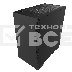 Компьютерный корпус ZALMAN Z1 ICEBERG, MicroATX, BLACK, WINDOW, 2xCOMBO (3.5