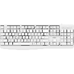 Клавиатура Acer OKW301 (ZL.KBDCC.01B) проводная, USB, белый, фото 1