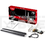 Сетевой адаптер Wi-Fi + Bluetooth Cudy WE3000 АХ5400 PCI Express (ант.внеш.съем) 2ант., фото12