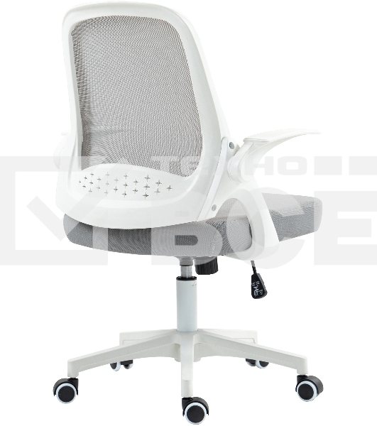 Кресло компьютерное Cactus CS-WMC212-GY белый/серый, сетка/ткань